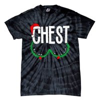 Chest Nuts Matching Chestnuts Funny Christmas Couples Chest Tie-Dye T-Shirt