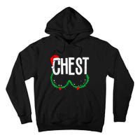 Chest Nuts Matching Chestnuts Funny Christmas Couples Chest Tall Hoodie