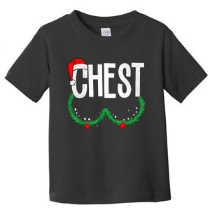 Chest Nuts Matching Chestnuts Funny Christmas Couples Chest Toddler T-Shirt