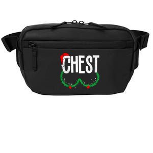 Chest Nuts Matching Chestnuts Funny Christmas Couples Chest Crossbody Pack