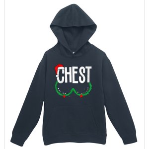 Chest Nuts Matching Chestnuts Funny Christmas Couples Chest Urban Pullover Hoodie