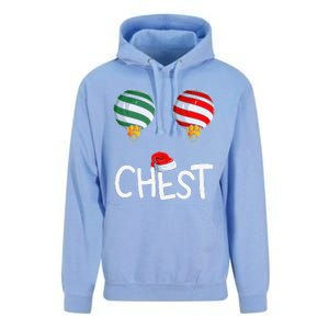 Chest Nuts Matching Funny Christmas Couples Chestnuts Chest Unisex Surf Hoodie