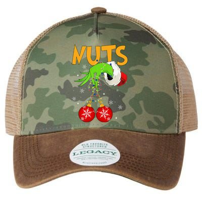 Chest Nuts Matching Chestnuts Christmas Snow Legacy Tie Dye Trucker Hat