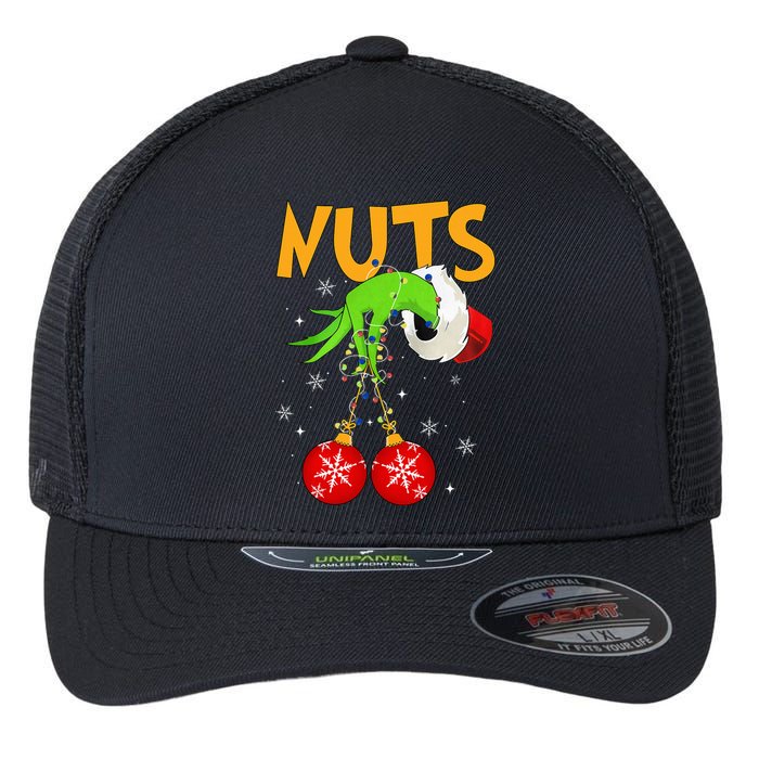 Chest Nuts Matching Chestnuts Christmas Snow Flexfit Unipanel Trucker Cap