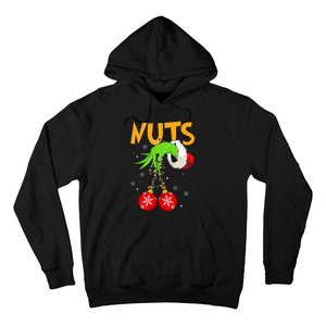 Chest Nuts Matching Chestnuts Christmas Snow Hoodie