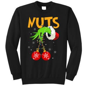 Chest Nuts Matching Chestnuts Christmas Snow Sweatshirt