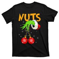 Chest Nuts Matching Chestnuts Christmas Snow T-Shirt