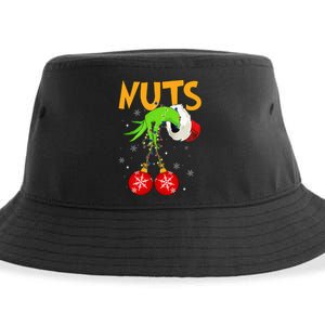 Chest Nuts Matching Chestnuts Christmas Snow Sustainable Bucket Hat