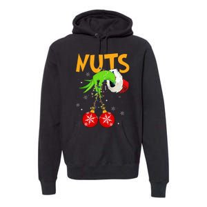 Chest Nuts Matching Chestnuts Christmas Snow Premium Hoodie