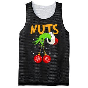 Chest Nuts Matching Chestnuts Christmas Snow Mesh Reversible Basketball Jersey Tank