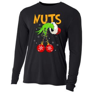 Chest Nuts Matching Chestnuts Christmas Snow Cooling Performance Long Sleeve Crew