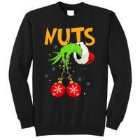 Chest Nuts Matching Chestnuts Christmas Snow Tall Sweatshirt