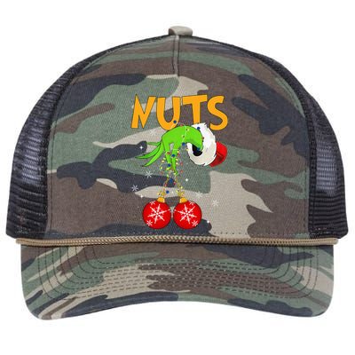 Chest Nuts Matching Chestnuts Christmas Snow Retro Rope Trucker Hat Cap