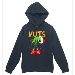 Chest Nuts Matching Chestnuts Christmas Snow Urban Pullover Hoodie