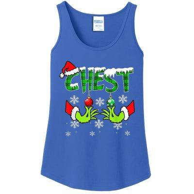 Chest Nuts Matching Chestnuts Christmas Snow Couples Ladies Essential Tank