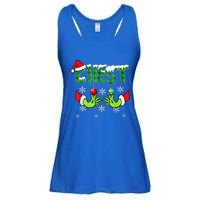 Chest Nuts Matching Chestnuts Christmas Snow Couples Ladies Essential Flowy Tank