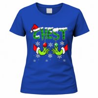 Chest Nuts Matching Chestnuts Christmas Snow Couples Women's T-Shirt