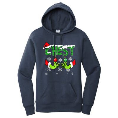 Chest Nuts Matching Chestnuts Christmas Snow Couples Women's Pullover Hoodie