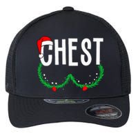 Chest Nuts Matching Chestnuts Funny Christmas Flexfit Unipanel Trucker Cap