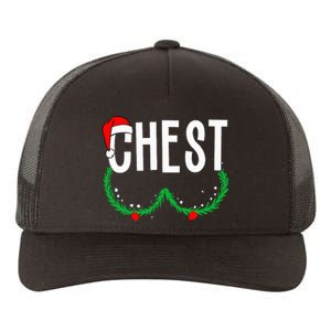 Chest Nuts Matching Chestnuts Funny Christmas Yupoong Adult 5-Panel Trucker Hat