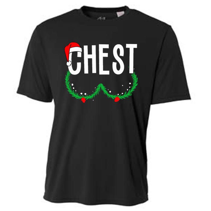 Chest Nuts Matching Chestnuts Funny Christmas Cooling Performance Crew T-Shirt