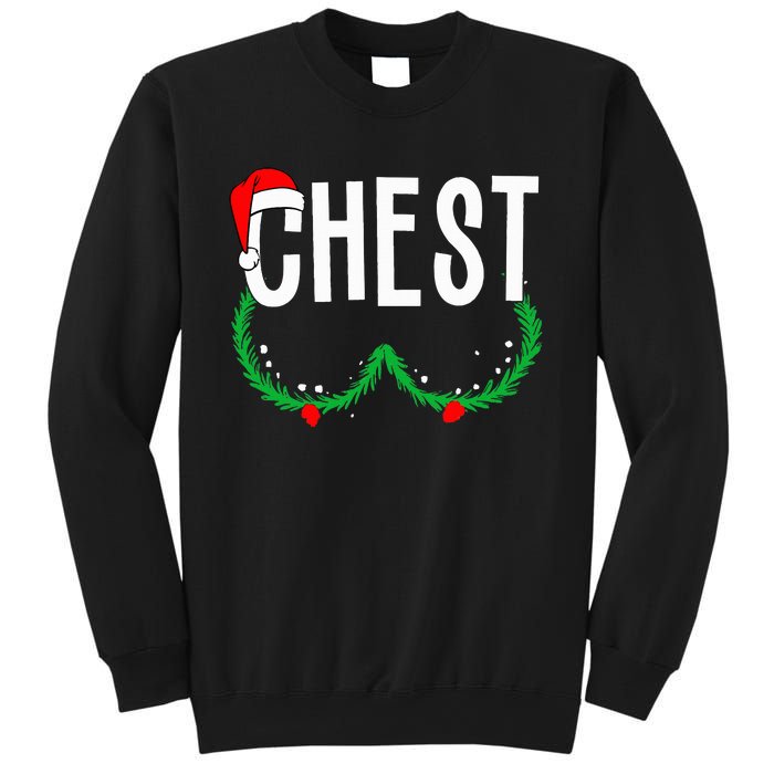 Chest Nuts Matching Chestnuts Funny Christmas Sweatshirt