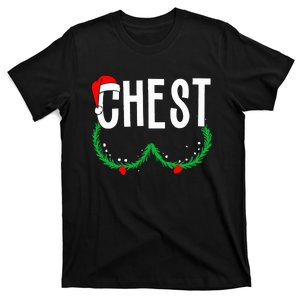 Chest Nuts Matching Chestnuts Funny Christmas T-Shirt