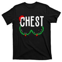 Chest Nuts Matching Chestnuts Funny Christmas T-Shirt