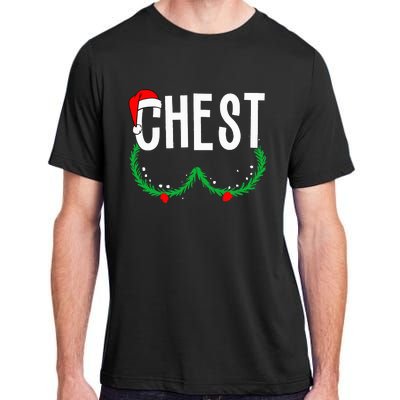 Chest Nuts Matching Chestnuts Funny Christmas Adult ChromaSoft Performance T-Shirt