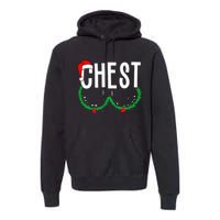 Chest Nuts Matching Chestnuts Funny Christmas Premium Hoodie