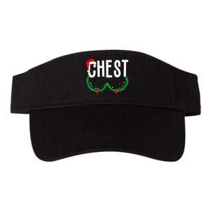 Chest Nuts Matching Chestnuts Funny Christmas Valucap Bio-Washed Visor