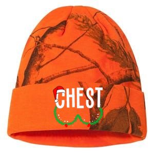 Chest Nuts Matching Chestnuts Funny Christmas Kati Licensed 12" Camo Beanie