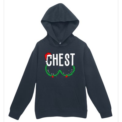 Chest Nuts Matching Chestnuts Funny Christmas Urban Pullover Hoodie