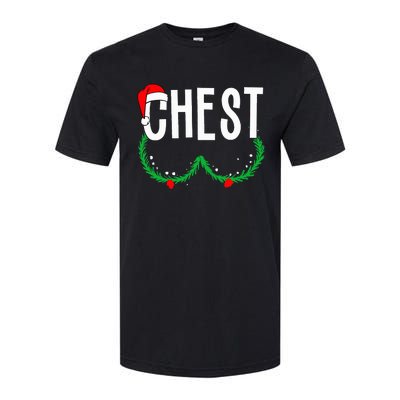 Chest Nuts Matching Chestnuts Funny Christmas Softstyle CVC T-Shirt