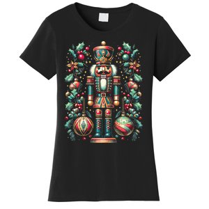 Christmas Nutcracker Merry Christmas Xmas Morning Holiday Women's T-Shirt