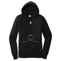 Christmas Nativity Manger Women's Pullover Hoodie