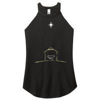 Christmas Nativity Manger Women's Perfect Tri Rocker Tank