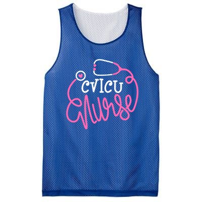 Cvicu Nurse Meaningful Gift Cardiovascular Intensive Care Unit Nurse Gift Mesh Reversible Basketball Jersey Tank