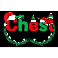 Chest Nuts Matching Couples Chestnuts Funny Christmas Xmas Bumper Sticker