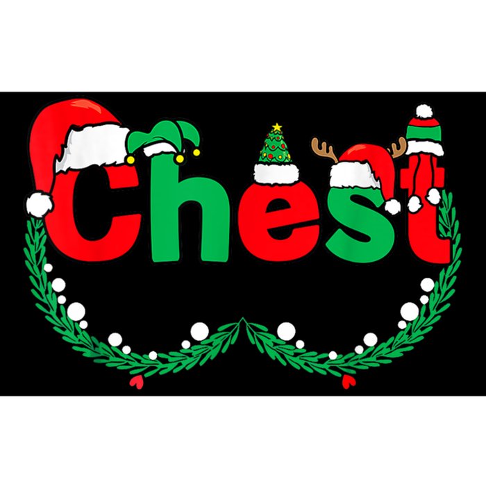 Chest Nuts Matching Couples Chestnuts Funny Christmas Xmas Bumper Sticker