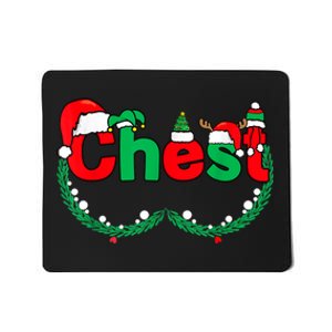 Chest Nuts Matching Couples Chestnuts Funny Christmas Xmas Mousepad