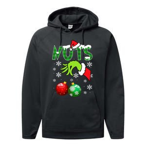 Chest Nuts Matching Chestnuts Christmas Snow Couples Performance Fleece Hoodie