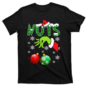 Chest Nuts Matching Chestnuts Christmas Snow Couples T-Shirt