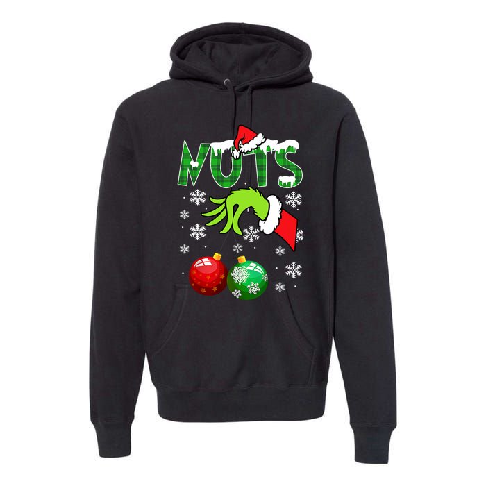 Chest Nuts Matching Chestnuts Christmas Snow Couples Premium Hoodie