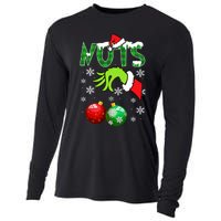 Chest Nuts Matching Chestnuts Christmas Snow Couples Cooling Performance Long Sleeve Crew