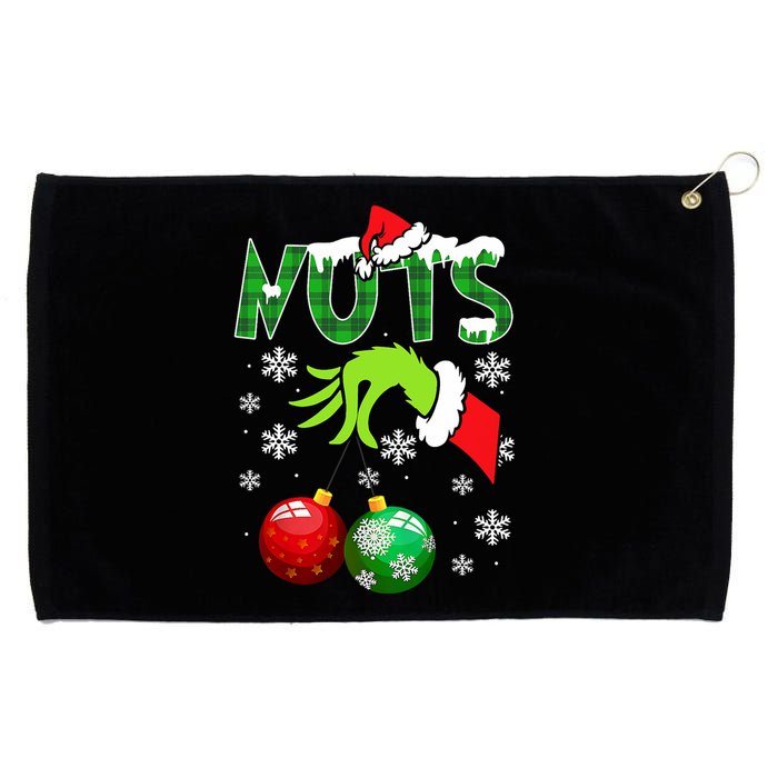 Chest Nuts Matching Chestnuts Christmas Snow Couples Grommeted Golf Towel