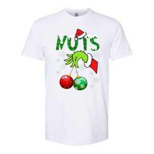 Chest Nuts Matching Chestnuts Christmas Snow Couples Softstyle CVC T-Shirt