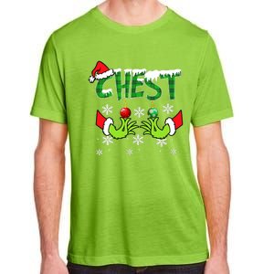 Chest Nuts Matching Chestnuts Christmas Snow Couples Adult ChromaSoft Performance T-Shirt