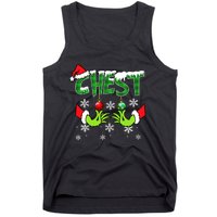 Chest Nuts Matching Chestnuts Christmas Snow Couples Tank Top