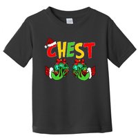 Chest Nuts Matching Chestnuts Funny Christmas Couples Toddler T-Shirt